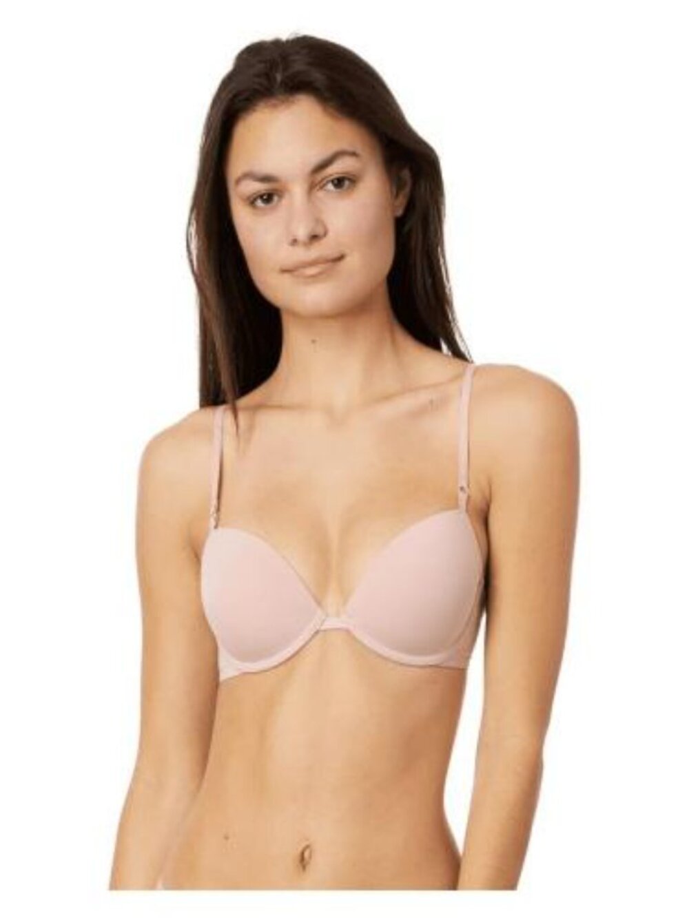 Calvin Klein Women's Size 34C Light Pink Sculpt Push-Up Plunge Bra NWT